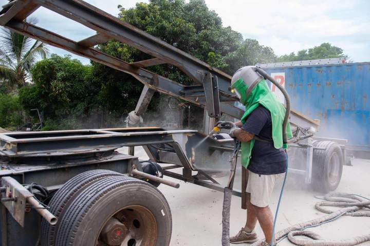 Service décapage La Réunion